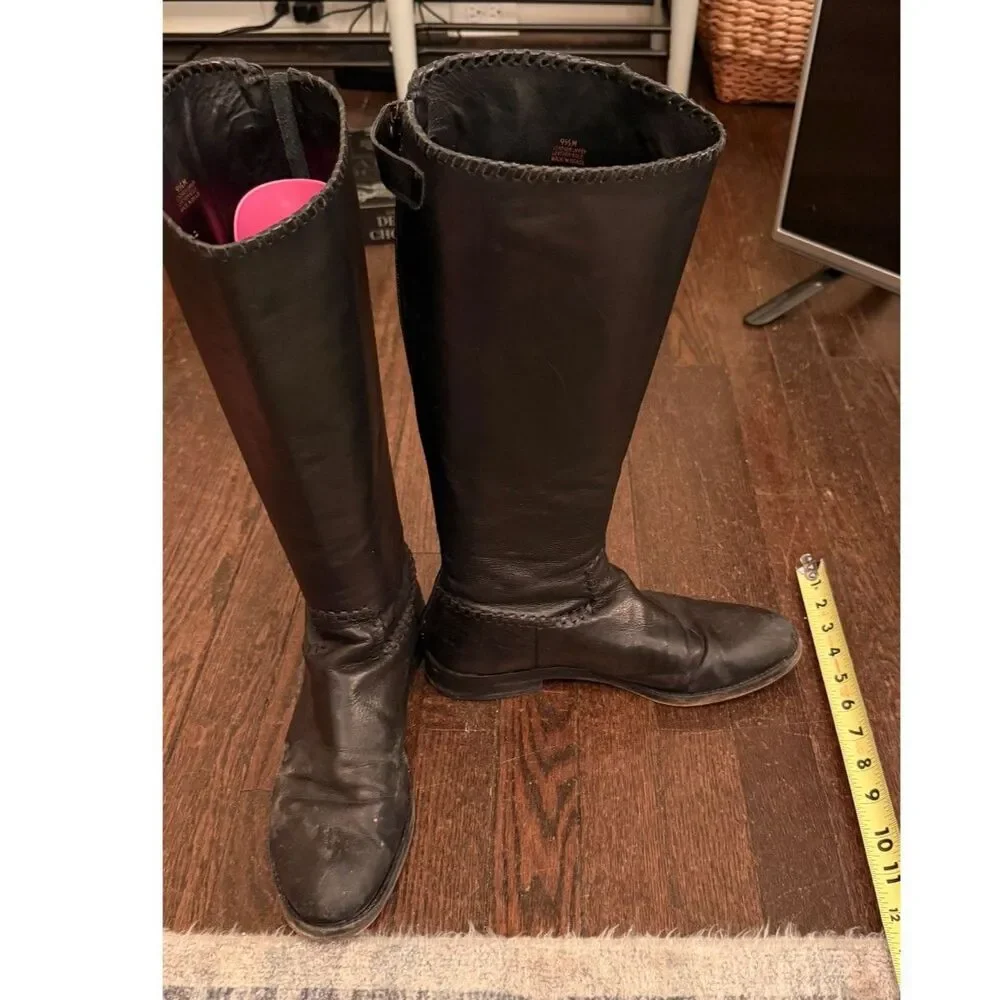 Jack Rogers Riding Boots with Zipper on the Back | Size 9.5 M